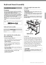 Предварительный просмотр 33 страницы Yamaha Arius YDP-164 Owner'S Manual