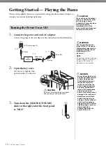 Предварительный просмотр 14 страницы Yamaha Arius YDP-184 Owner'S Manual