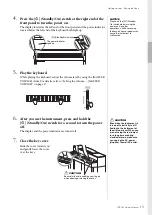 Предварительный просмотр 15 страницы Yamaha Arius YDP-184 Owner'S Manual