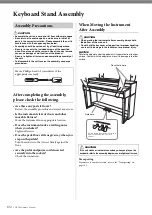 Предварительный просмотр 102 страницы Yamaha Arius YDP-184 Owner'S Manual