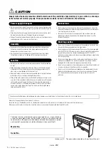 Предварительный просмотр 6 страницы Yamaha ARIUS YDP-S34 Owner'S Manual