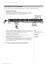 Предварительный просмотр 22 страницы Yamaha ARIUS YDP-S52 Owner'S Manual