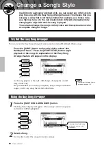 Предварительный просмотр 58 страницы Yamaha Arius YDP-V240 Owner'S Manual