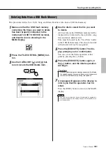 Предварительный просмотр 101 страницы Yamaha Arius YDP-V240 Owner'S Manual