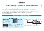 Yamaha Arp Owner'S Manual preview