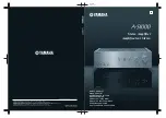 Предварительный просмотр 1 страницы Yamaha AS1000 - Amplifier Owner'S Manual