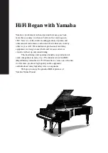 Предварительный просмотр 2 страницы Yamaha AS1000 - Amplifier Owner'S Manual