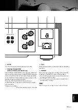 Предварительный просмотр 11 страницы Yamaha AS1000 - Amplifier Owner'S Manual
