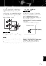 Preview for 65 page of Yamaha AS1000 - Amplifier Owner'S Manual