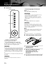 Preview for 84 page of Yamaha AS1000 - Amplifier Owner'S Manual