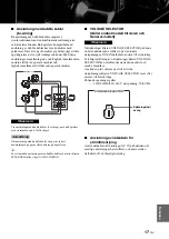 Preview for 89 page of Yamaha AS1000 - Amplifier Owner'S Manual