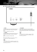 Preview for 104 page of Yamaha AS1000 - Amplifier Owner'S Manual