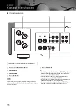 Preview for 106 page of Yamaha AS1000 - Amplifier Owner'S Manual