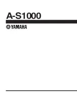 Preview for 85 page of Yamaha AS1000BL Service Manual