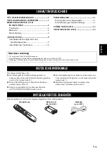 Preview for 39 page of Yamaha AS501BL Owner'S Manual