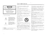 Preview for 2 page of Yamaha AST-A90M Owner'S Manual