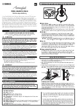 Предварительный просмотр 5 страницы Yamaha Atmosfeel Series Owner'S Manual