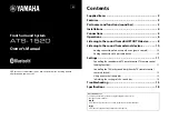 Preview for 1 page of Yamaha ATS-1520 Owner'S Manual