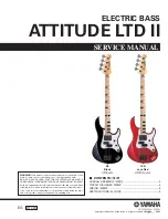 Preview for 1 page of Yamaha ATTITUDE LTD II Service Manual