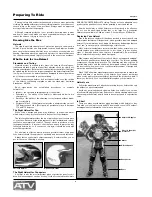 Preview for 5 page of Yamaha ATV Course Manual