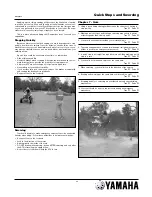 Preview for 14 page of Yamaha ATV Course Manual