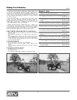 Preview for 19 page of Yamaha ATV Course Manual