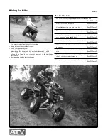 Preview for 21 page of Yamaha ATV Course Manual