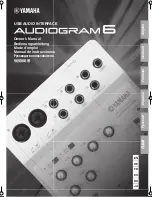 Yamaha Audiogram 6 Owner'S Manual preview