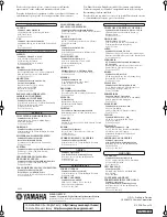 Preview for 22 page of Yamaha Audiogram 6 Owner'S Manual