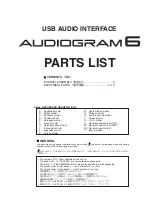 Preview for 40 page of Yamaha Audiogram 6 Service Manual