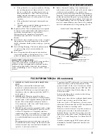 Preview for 3 page of Yamaha AV Receiver Owner'S Manual