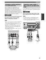 Preview for 27 page of Yamaha AV Receiver Owner'S Manual