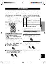 Preview for 23 page of Yamaha AV-S70 Owner'S Manual