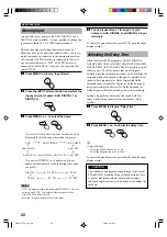 Preview for 24 page of Yamaha AV-S70 Owner'S Manual