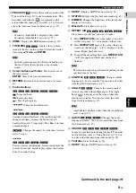 Preview for 13 page of Yamaha Aventage BD-A1040 Owner'S Manual