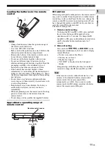 Preview for 16 page of Yamaha AVENTAGE BD-A1060 Owner'S Manual