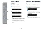 Preview for 76 page of Yamaha AVENTAGE CX-A6200 Owner'S Manual