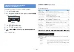 Preview for 131 page of Yamaha Aventage RX-A1050 Owner'S Manual