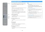 Предварительный просмотр 76 страницы Yamaha Aventage RX-A1080 Owner'S Manual
