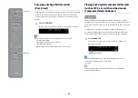 Preview for 82 page of Yamaha AVENTAGE RX-A2080 Owner'S Manual