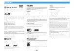 Preview for 184 page of Yamaha AVENTAGE RX-A3080 Owner'S Manual