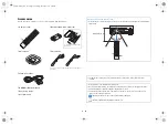 Preview for 4 page of Yamaha AVENTAGE RX-A550 Owner'S Manual