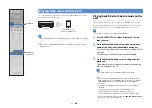 Предварительный просмотр 66 страницы Yamaha AVENTAGE RX-A750 Owner'S Manual