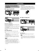 Preview for 16 page of Yamaha AVR-S80 Owner'S Manual