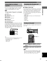 Preview for 21 page of Yamaha AVR-S80 Owner'S Manual