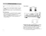 Предварительный просмотр 8 страницы Yamaha AVX-100U Owner'S Manual