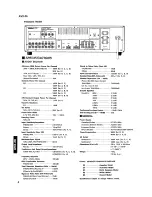 Preview for 4 page of Yamaha AVX-20 Service Manual