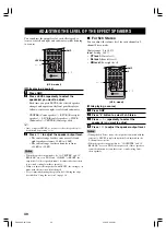 Preview for 42 page of Yamaha AVX-S80 Owner'S Manual