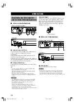 Preview for 110 page of Yamaha AVX-S80 Owner'S Manual