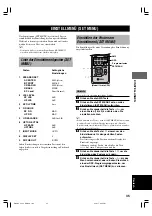 Preview for 133 page of Yamaha AVX-S80 Owner'S Manual